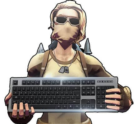 Teclado en Fortnite